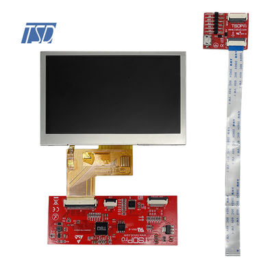 شاشة لمسة مقاومة 4.3' 'وحدة LCD الذكية 480x320 مع واجهة UART
