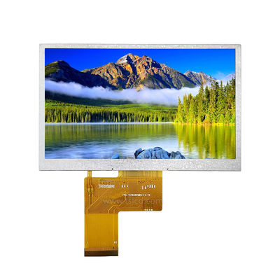 5 بوصة ST7252 IC 300nits شاشة LCD أفقية لجهاز الصناعة