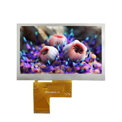4.3 بوصة 480x272 دقة شاشة TFT LCD مع واجهة RGB
