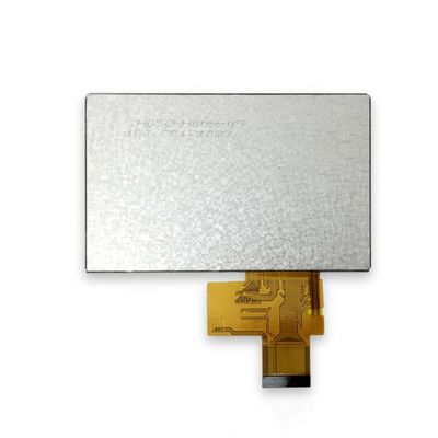 المبيعات الساخنة 800x480 5.0 بوصة شاشة TFT LCD 12 O'clock TN لوحة مضادة للوهج للتطبيقات الصناعية