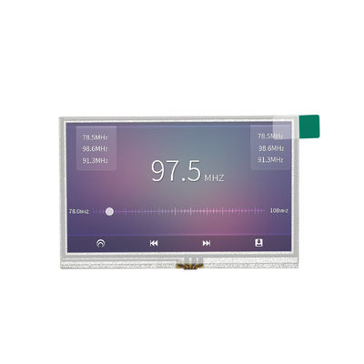 شاشة عرض TFT LCD مقاس 4.3 بوصة بدقة 480x272 مزودة بتقنية RTP