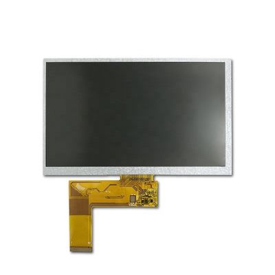 800x480 Rgb Lcd Display ، شاشة LCD مقاس 7 بوصات 500 Cd / M2 سطوع مضاد للتوهج