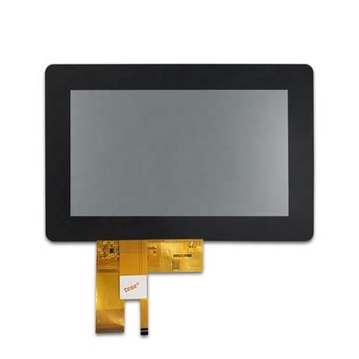 وحدة TFT LCD الصناعية 800x480 450nits Surface Lumiannce Antiglare