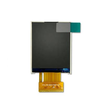 128x160 TFT LCD وحدة 1.8 بوصة MCU 8 بت واجهة 220nits سطح Lumiannce