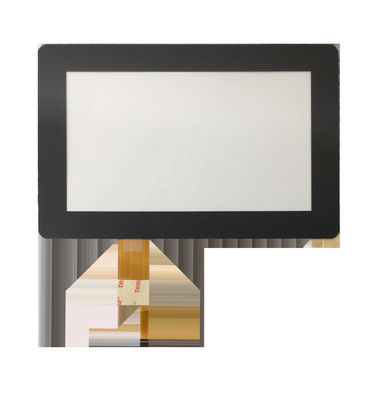 800x480 Tft شاشة تعمل باللمس بالسعة 7 بوصة Coverglass 0.7mm I2C Interface