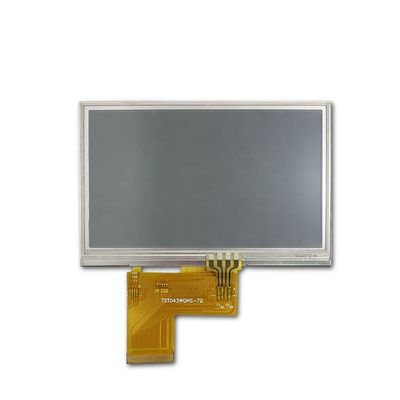 شاشة عرض تي أف تي 4.3 بوصة RGB 24 بت ، شاشة لمس مقاومة 480 × 272 تي أف تي