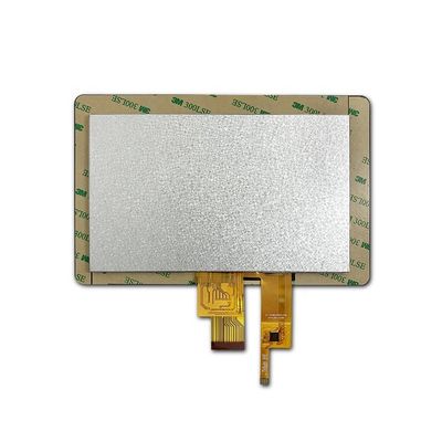 شاشة عرض LCD مقاس 1024 × 600 مقاس 7 بوصات ، وحدة عرض CTP تعمل باللمس ، 30 مصباحًا