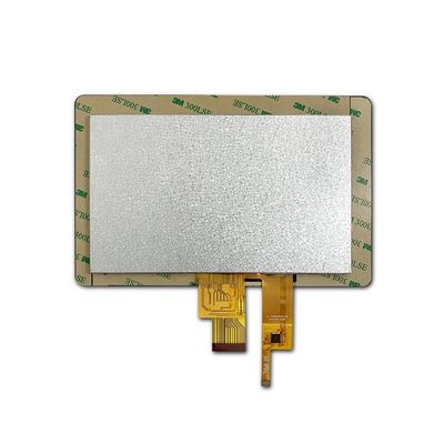 واجهة LVDS شاشة TFT LCD تعمل باللمس 7 بوصة 800 نت مع CTP