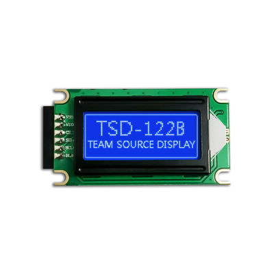 ST7066U-01 وحدات LCD المميزة 1202 STN YG mode 45x15.5mm View area