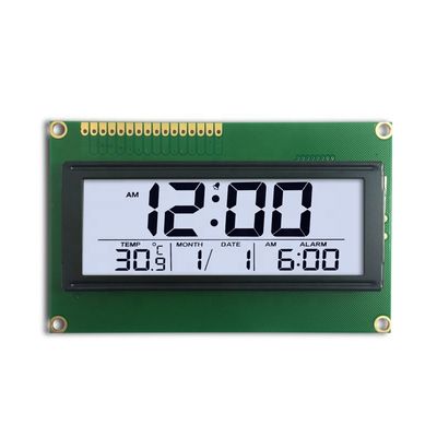 وحدات شاشة LCD مقاس 20 × 4 أحرف 0.6 × 0.6 خطوة نقطة 1/16 وضع القيادة واجب