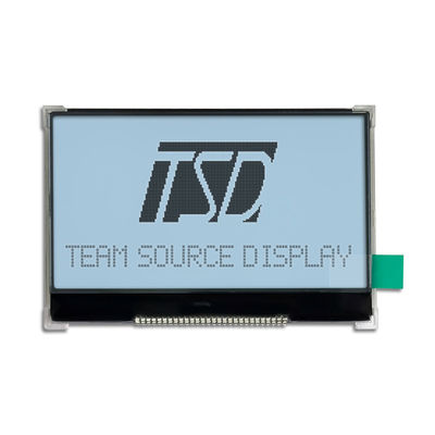 12864 وحدة عرض شاشة LCD الرسومية MCU Interface مع 28 دبوسًا معدنيًا