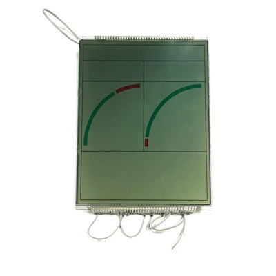 شاشة LCD للدراجة الكهربائية مكونة من 7 شرائح مع وضع STN على شكل حمار وحشي مع مستقطب عاكس