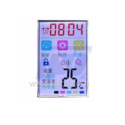 شاشة LCD مخصصة من أجهزة ODM ذات سبعة أقسام أحادية اللون
