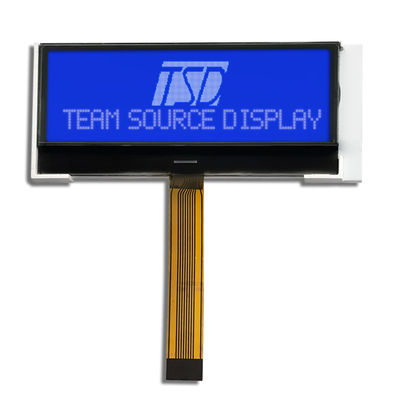 شاشة Mnochrome COG LCD 12832 ، شاشة LCD صغيرة 70x30x5mm مخطط تفصيلي