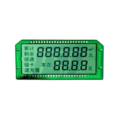 FSTN لوحة عرض LCD لجهاز العرض ، شاشة عرض LCD ذات سبعة أجزاء