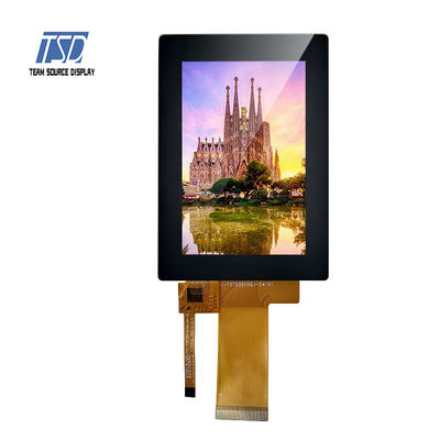 ILI9488 IC 3.5 بوصة 320x480 380nits وحدة عرض TFT LCD مع واجهة MCU SPI RGB