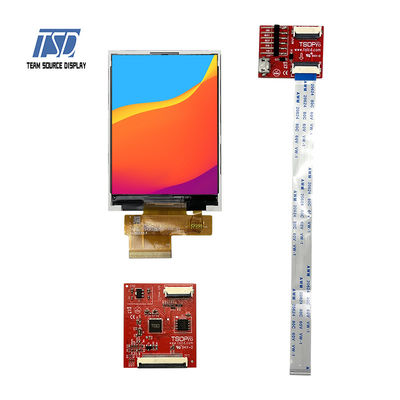 3.2 بوصة 240x320 ST7789V IC UART LCD وحدة 300nits الإرسال TN
