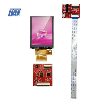 UART Protocol 2.4 '' 240x320 Tft Lcd Display Module HMI مع شاشة مقاومة