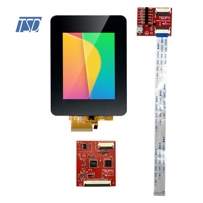 HMI 240x320 3.2 '' شاشة تعمل باللمس مقاومة Tft Lcd وحدة العرض بروتوكول UART