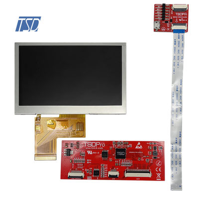 HMI 480x272 Lcd TN Panel UART 20pin، Esp32 4.3 بوصة TFT Lcd شاشة الوحدة