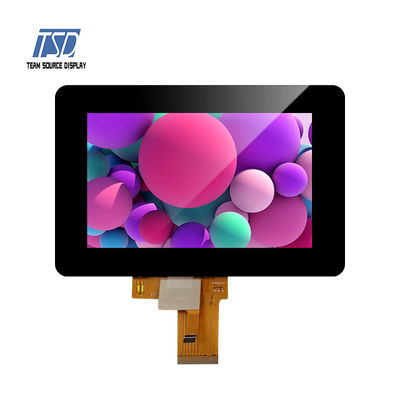 ST7262 IC 5 بوصة 800x480 شاشة TFT LCD مع CTP 5 &quot;LVDS Interface 550nits