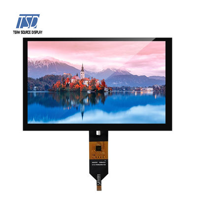 500 شمعة في المتر المربع 800x480 7 بوصة لوحة عرض IPS RGB TFT LCD مع CTP ولوحة