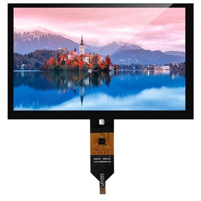 7 بوصة عرض 500 شمعة في المتر المربع 800 × 480 لوحة IPS RGB TFT LCD مع لوحة