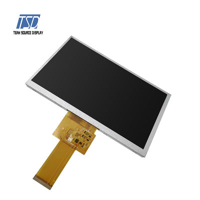 وحدة عرض شاشة LCD TFT LCD مقاس 7 بوصة تعمل باللمس بالسعة 1000 شمعة 800 × 480 PN TST070MIWN-10C