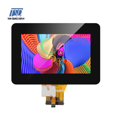 شاشة عرض IPS TFT LCD من فئة السيارات 4.3 بوصة 800 × 480 ناقلة