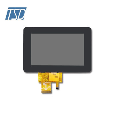 شاشة عرض LCD تعمل باللمس 800 × 480 سطوع 5 بوصة شاشة عرض Tft Lcd