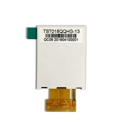 GC9106 TFT LCD وحدة MCU 8 بت واجهة 1.77 بوصة 2.8V جهد ​​التشغيل