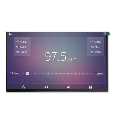 شاشة TFT LCD مقاس 13.3 بوصة ، لوحة Dash Board 1920x1080 LCD ، 56 LEDs