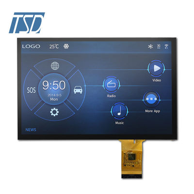 شاشة TFT LCD تعمل باللمس بالسعة 10.1 بوصة 1024 × 800360 مللي أمبير