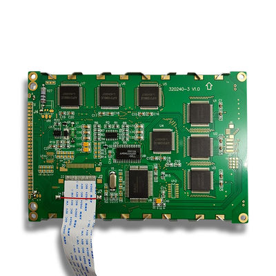 وحدة VA COB LCD أحادية اللون 320 × 240 نقطة مع مشغل RA8835