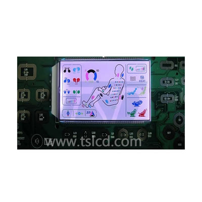 FSTN شاشة LCD مخصصة ، COF 7 قطعة عرض LED