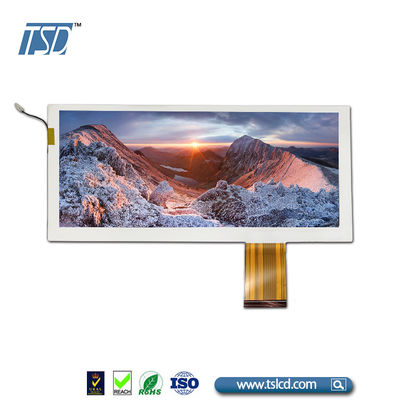 شاشة عرض TFT من نوع LCD مقاس 8.8 بوصة بدقة تبلغ 1280xRGBx480 مع زاوية عرض مجانية