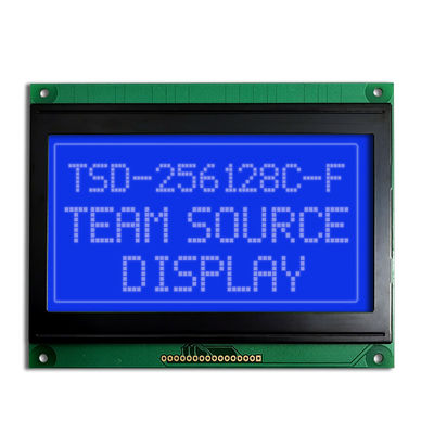 مخصص 256x128 FSTN متحولة موجبة البوليفيين الجرافيك أحادية اللون شاشة LCD وحدة العرض