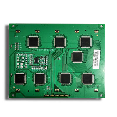 مخصص 256x128 FSTN متحولة موجبة البوليفيين الجرافيك أحادية اللون شاشة LCD وحدة العرض