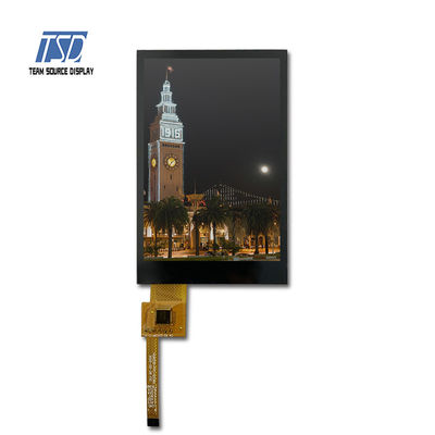 300nits 3.5in IPS TFT LCD Display 320x480 مع واجهة SPI RGB