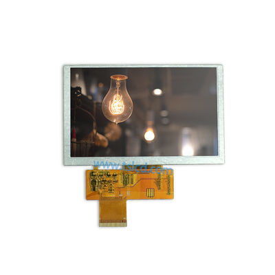واجهة RGB 5 بوصة 480x272 300nits شاشة TFT LCD مع ST7257 IC