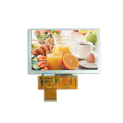 واجهة RGB 5 بوصة 480x272 300nits شاشة TFT LCD مع ST7257 IC