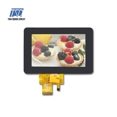 ILI5480 IC 500nits 5.0 بوصة 800x480 TFT شاشة عرض LCD مع واجهة TTL