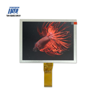 800x600 RGB واجهة 380nits 8 &quot;TN TFT شاشة LCD مع HX8264D02 HX8696A01 IC