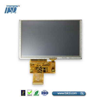 5 بوصة 5 بوصة 800xRGBx480 قرار RGB واجهة TN TFT وحدة عرض LCD